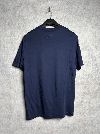Adidas Big Logo Round Neck Blue - XL