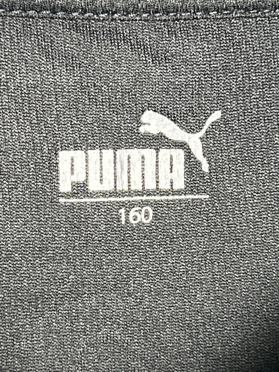 Puma Black V Neck Sando - Medium