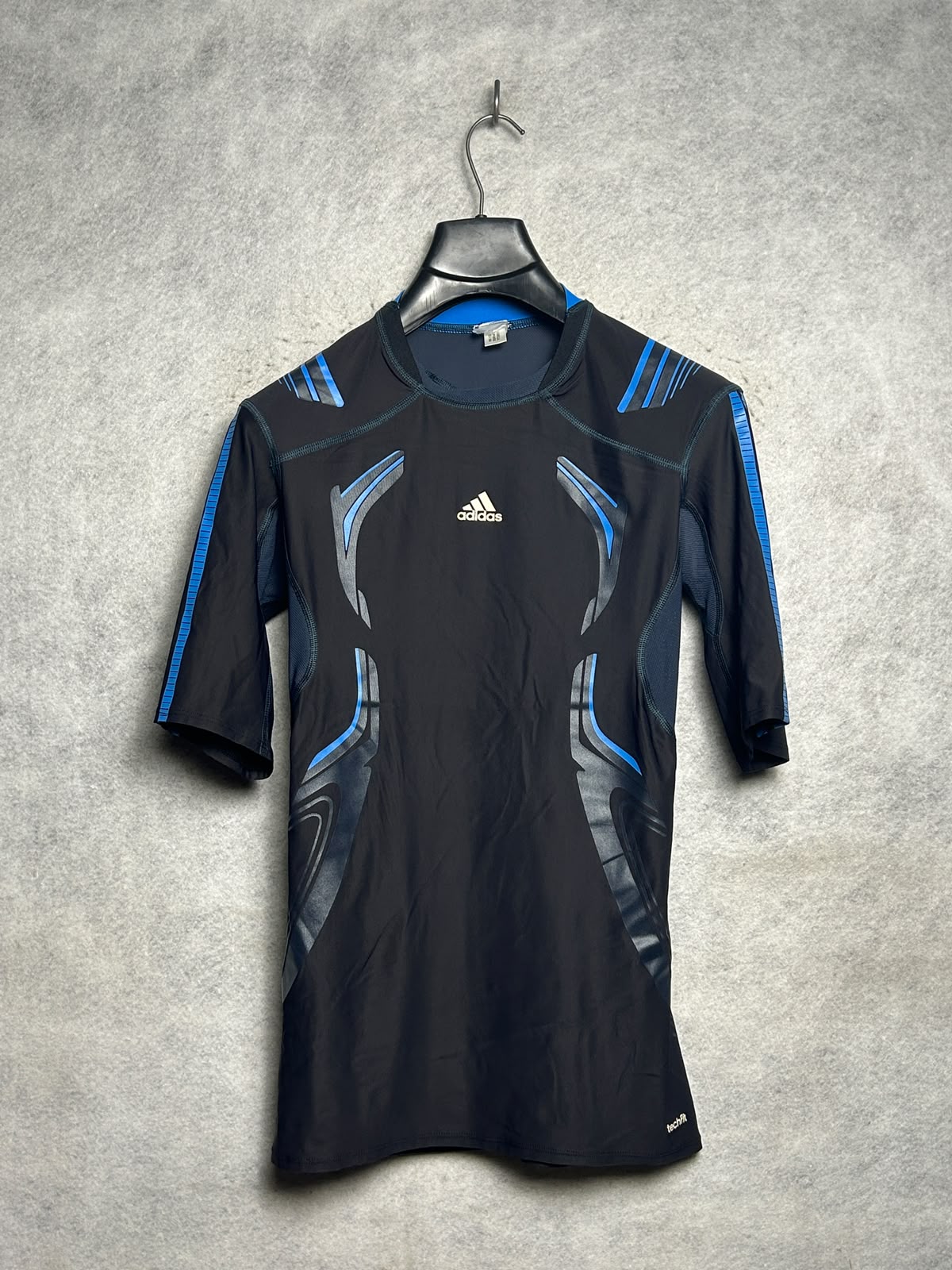 Adidas Techfit Black And Blue - Large