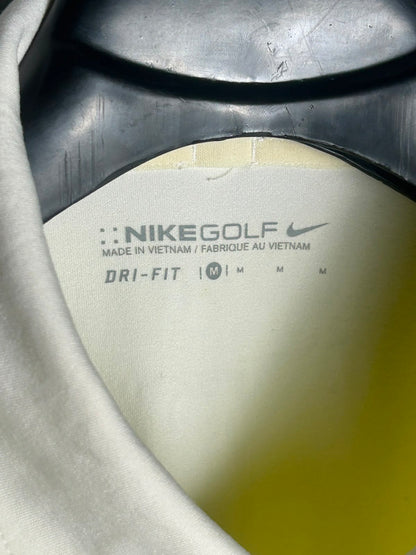 Nike Golf Dri Fit Polo White With Multicolour - Medium