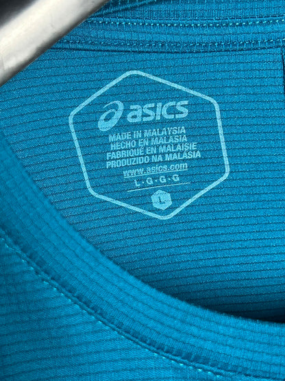 Asics Blue Round Neck - Large