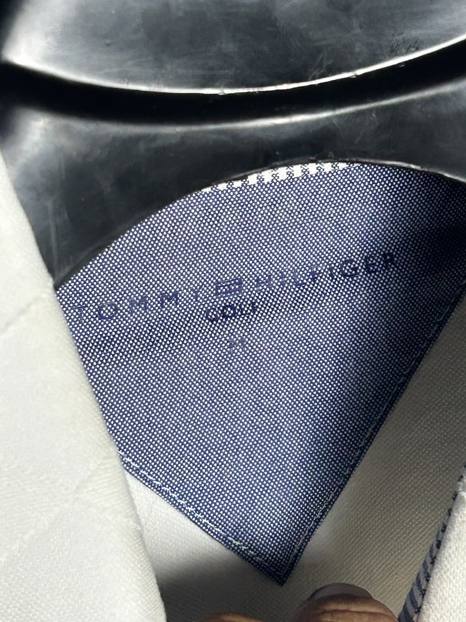 Tommy Hilfiger White Polo - Medium