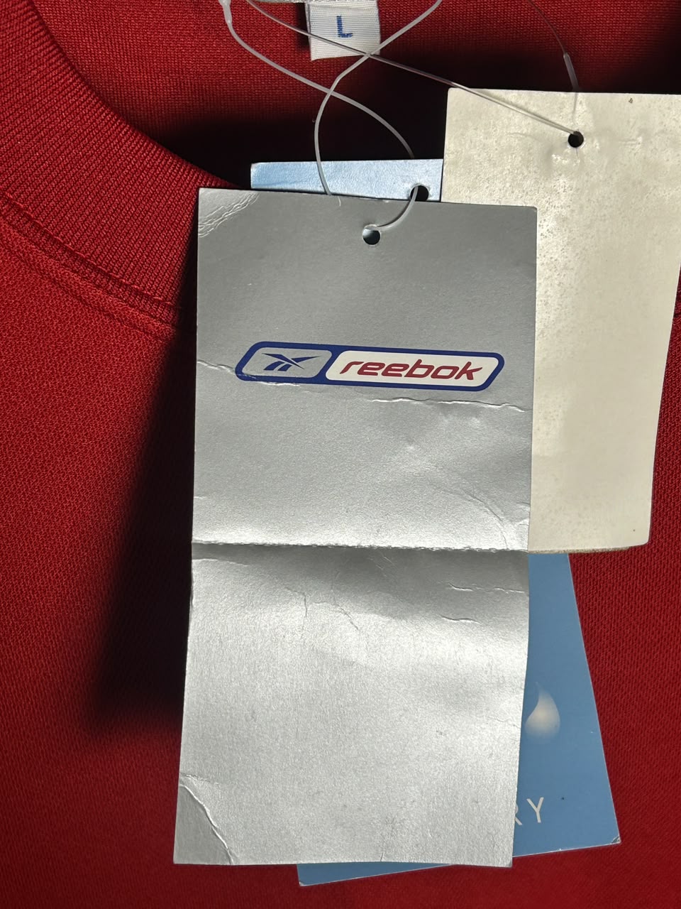 Reebok Red Round Neck - Large