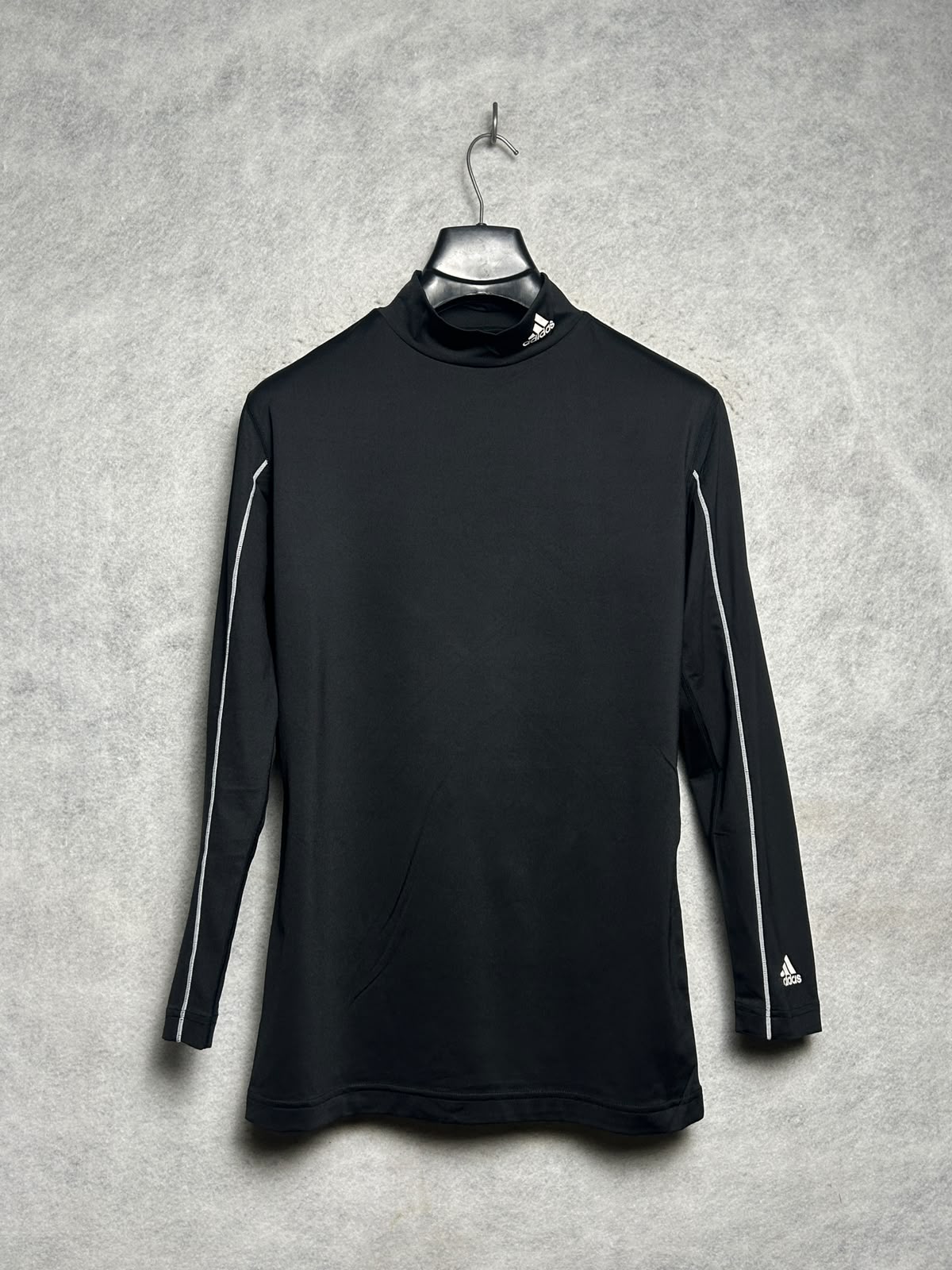 Adidas Full Sleeves Mock Neck - Large