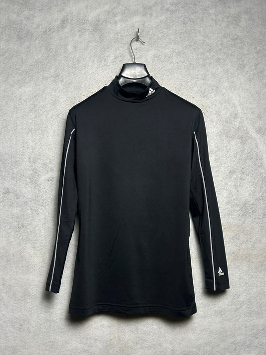 Adidas Full Sleeves Mock Neck - Large