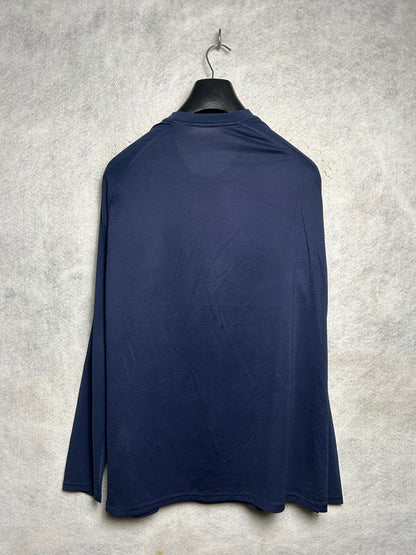 Under Armour Blue Round Neck Full Sleeves - XL