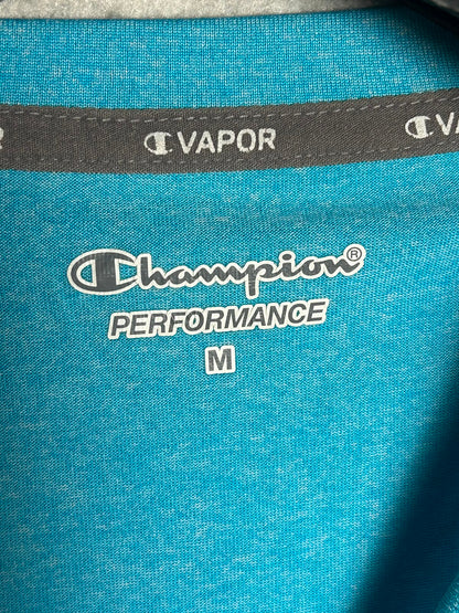 Champion Big Logo Round Neck Blue - Medium
