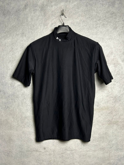 Under Armour Black Compression Mock Neck - Small