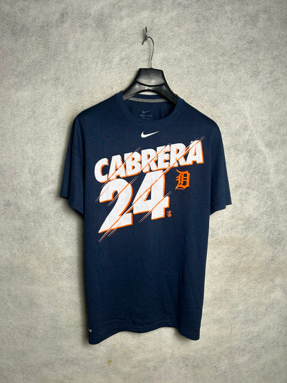 Nike Dri Fit Big Logo Cabrera 24 Round Neck - Small