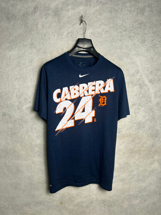 Nike Dri Fit Big Logo Cabrera 24 Round Neck - Small