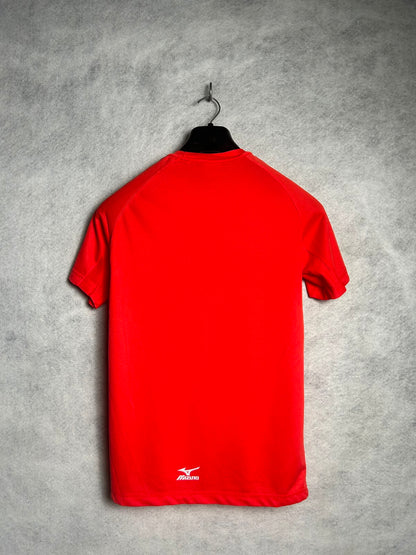 Mizuno Red Round Neck Tee - Medium