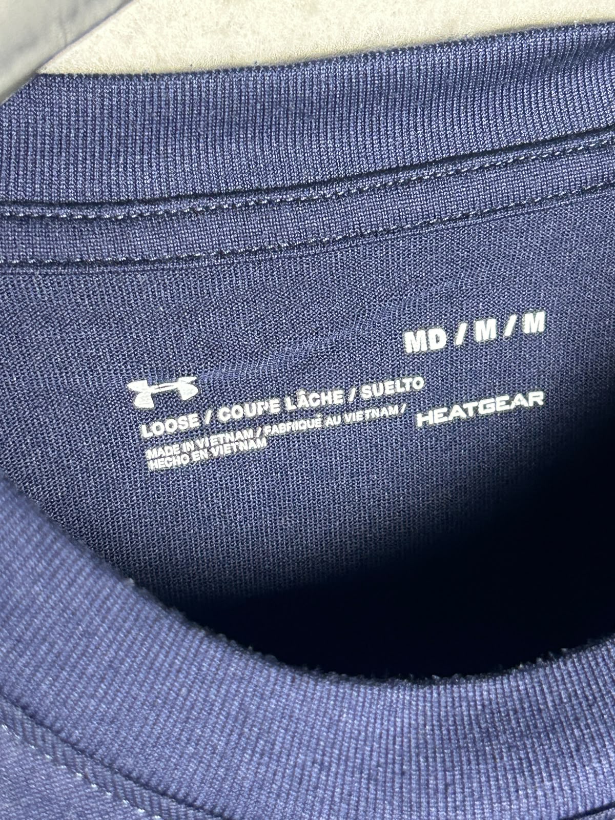Under Armour Heat Gear Blue - Medium