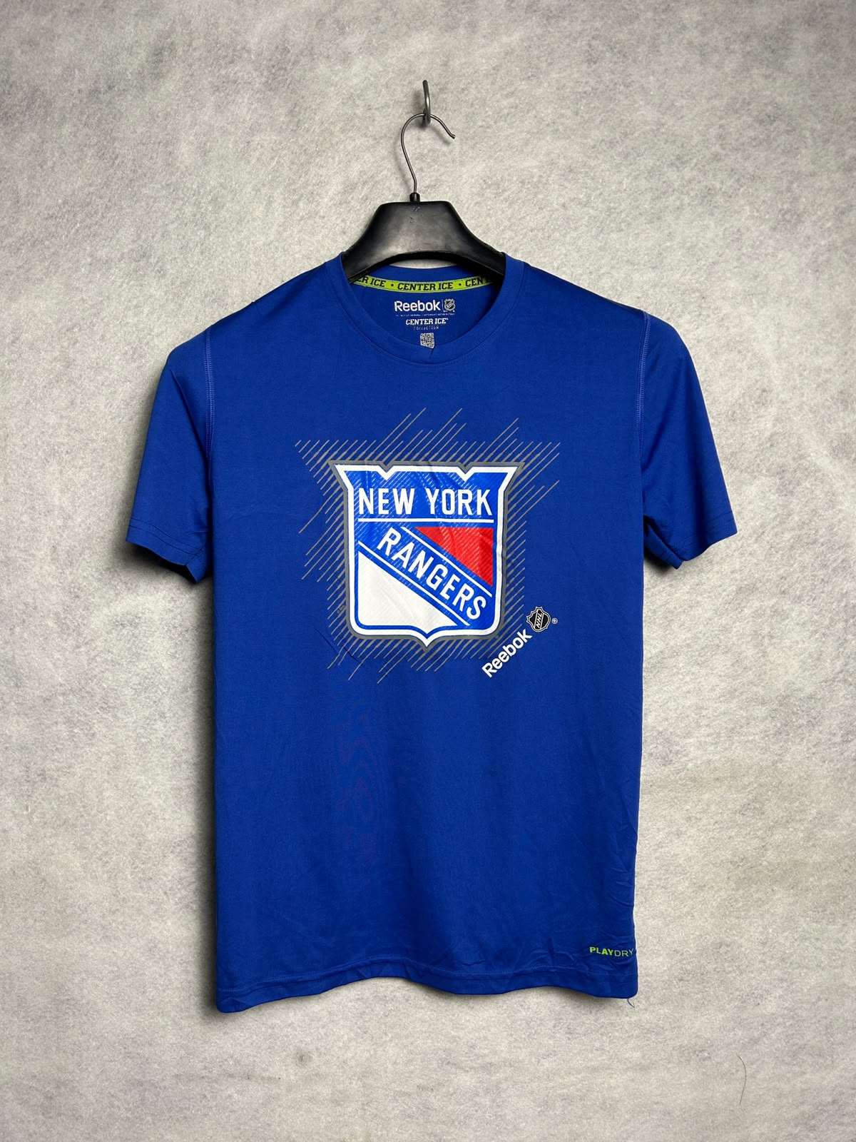 Reebok Big Logo New York Ranges Round  Neck - Large