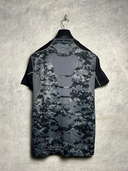 Nike Pro Black Round Neck - Medium