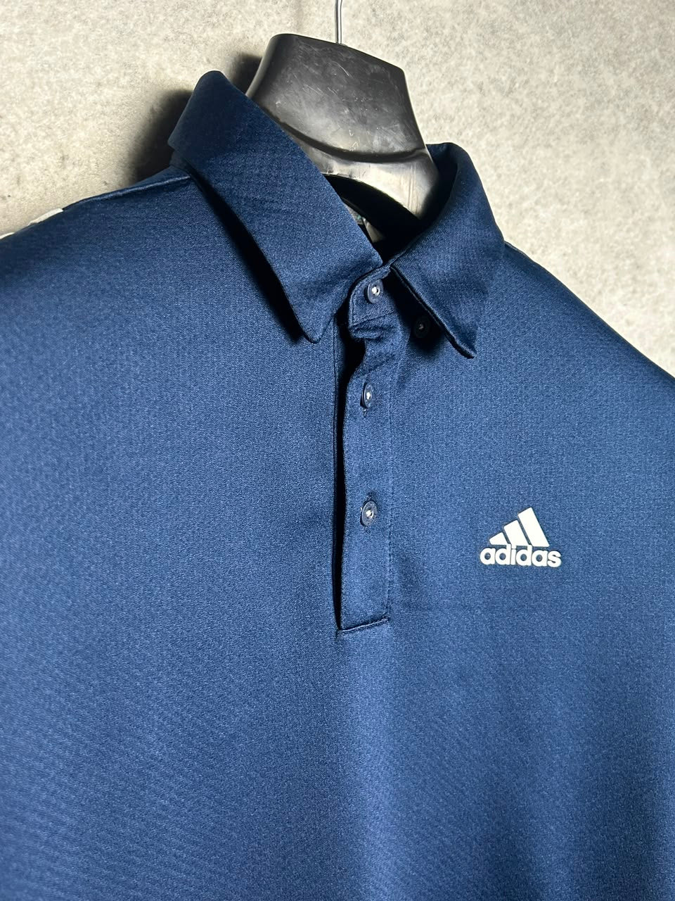 Adidas Blue Polo - Large