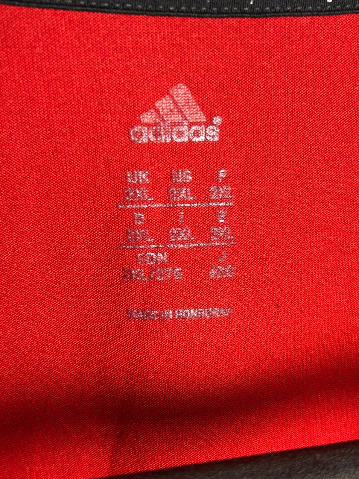 Adidas Red Round Neck - 4XL