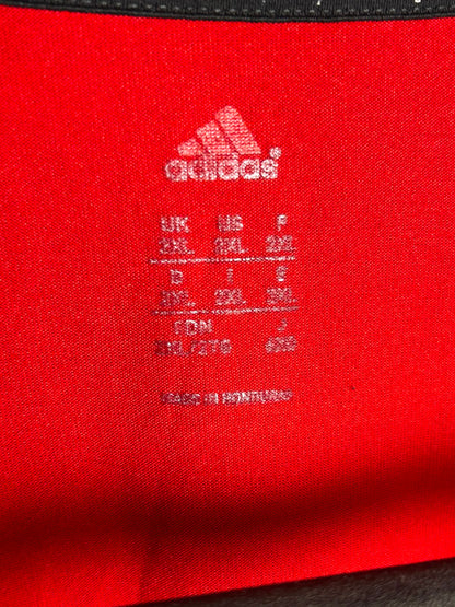 Adidas Red Round Neck - 4XL