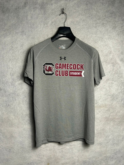 Undr Armour Heat Gear Big Logo Gamecock Grey - Small