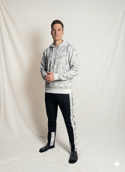 Printed Tracksiut Top and Bottom Set