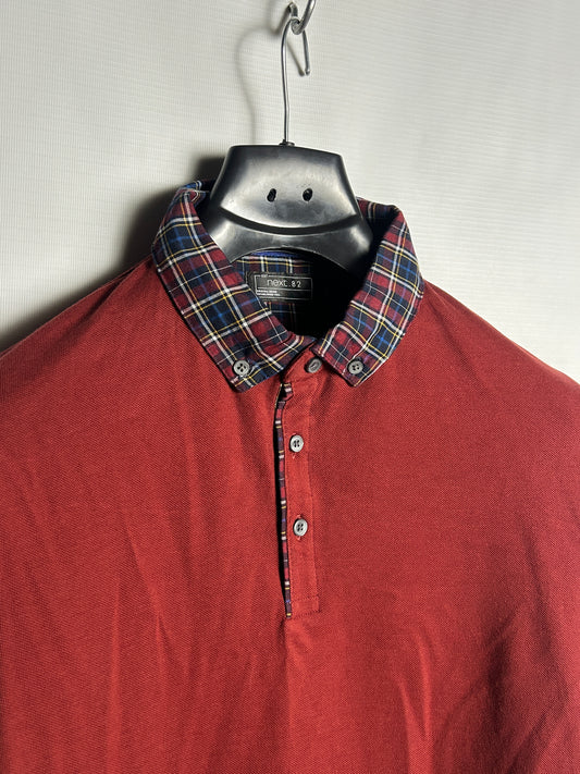 Next Red Sweater Polo - Medium