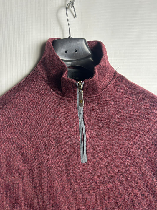 Haggar Cool 18 Pro Half Zip Upper - XLT