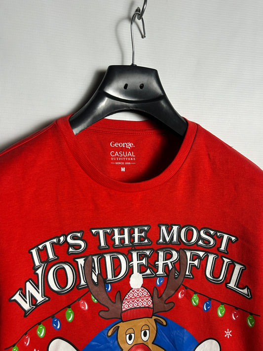 George Big Logo Red Sweater - Medium