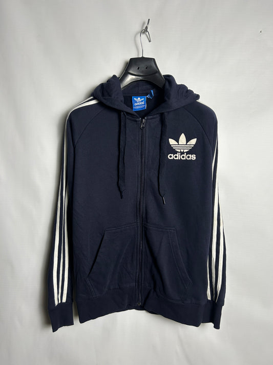 Adidas Blue Zip Upper - Small
