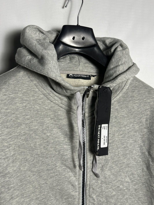 Fourteen 41 Grey Zip Upper - Large