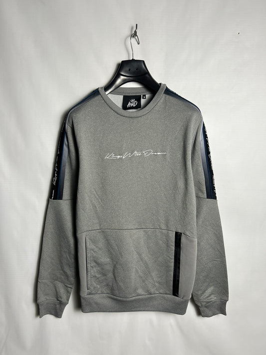 Kings Will Dream Grey Sweater Round Neck - Medium