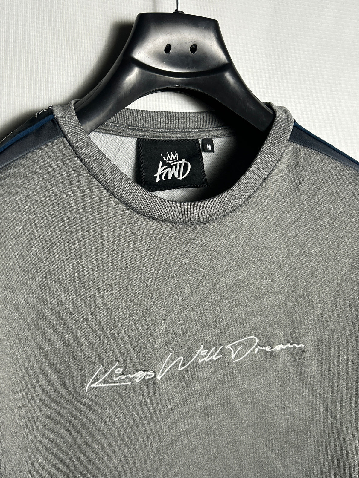 Kings Will Dream Grey Sweater Round Neck - Medium