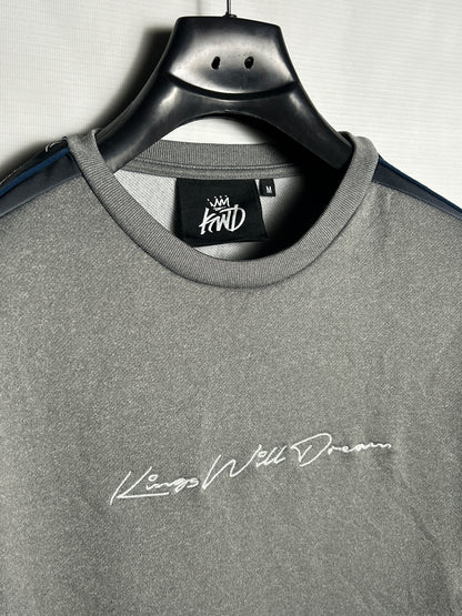 Kings Will Dream Grey Sweater Round Neck - Medium