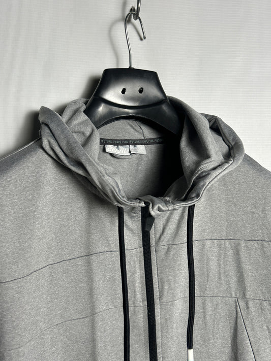 Crivit Grey Zip Upper - Medium
