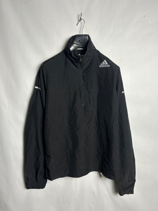 Adidas Black Half Zip Upper - Medium