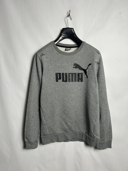 Puma Big Logo Grey Sweater - Small