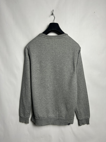 Puma Big Logo Grey Sweater - Small