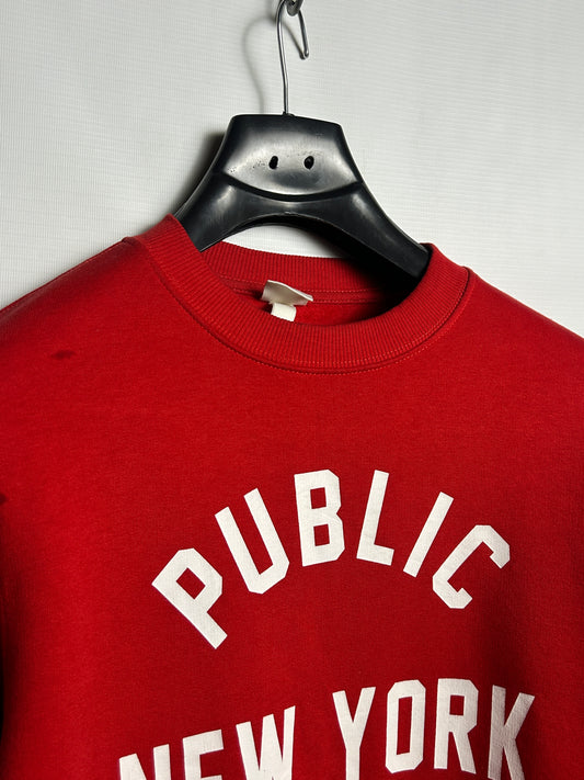 H&M Red Big Logo Sweater - XS