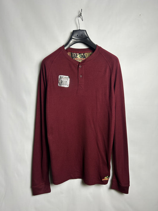 Mossy Oak Maroon Sweater - Medium