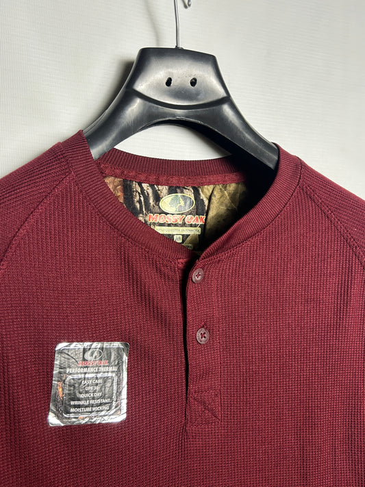 Mossy Oak Maroon Sweater - Medium