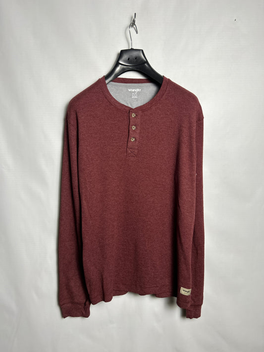 Wrangler Maroon Sweater - Medium