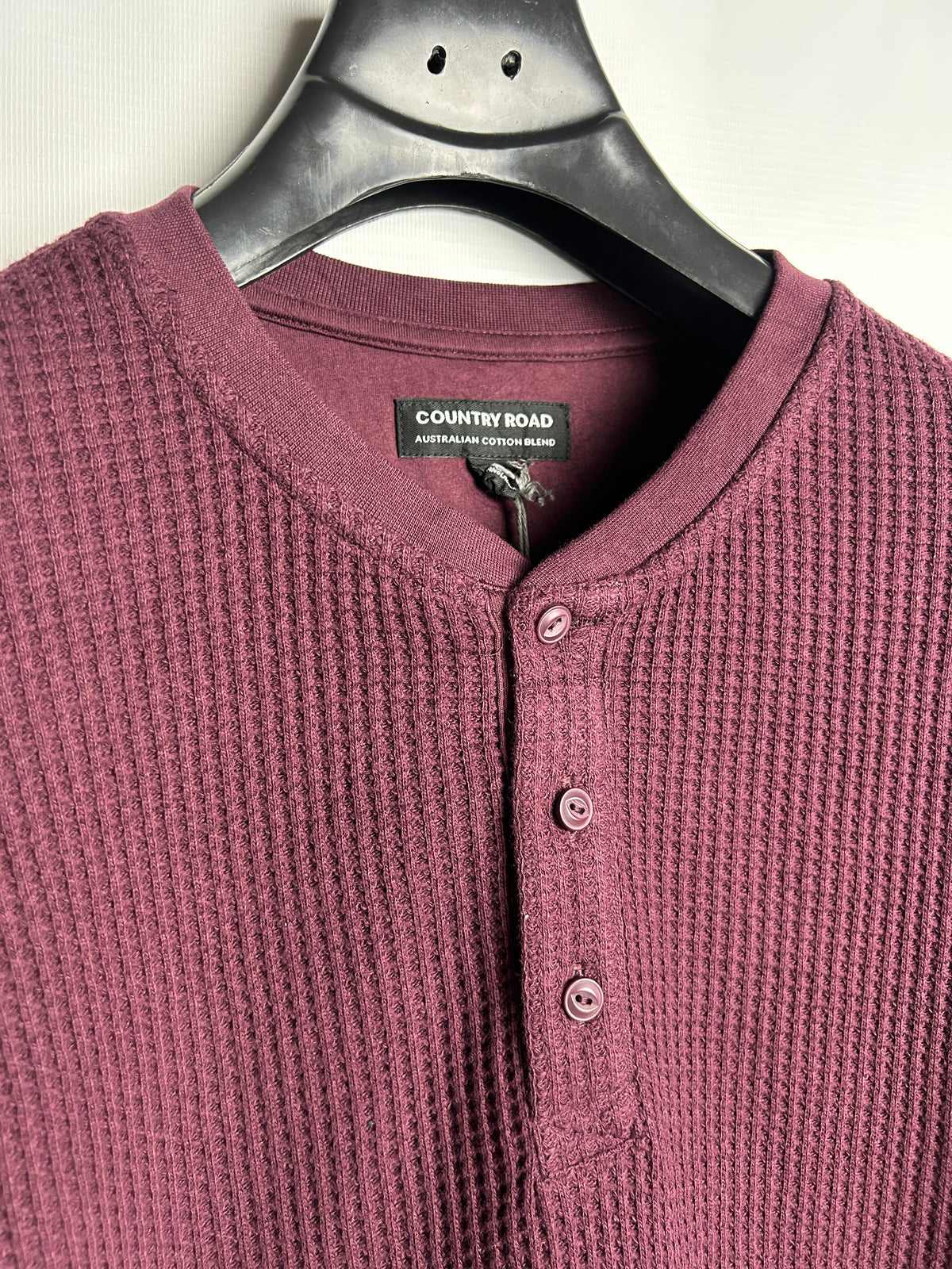 Country Road Maroon Sweater - Large