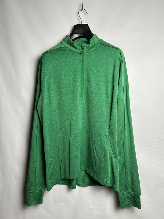 Level Wear Green Half Zip Sweater - XL