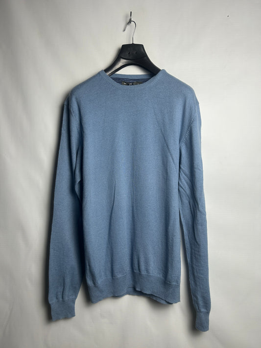 Samuel Windsor Blue Sweater - Large