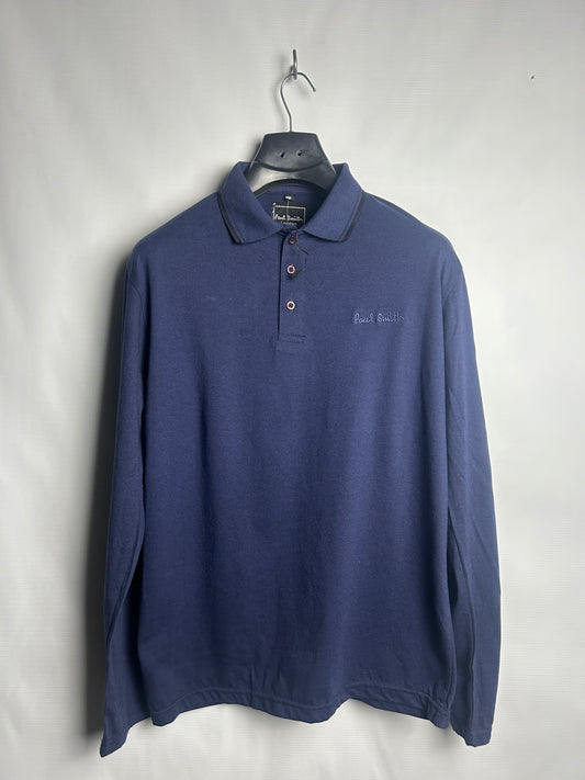 Paul Smith Blue Sweater Polo - Large
