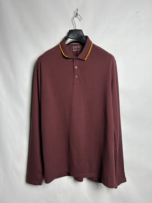 Easy Red Sweater Polo - Large