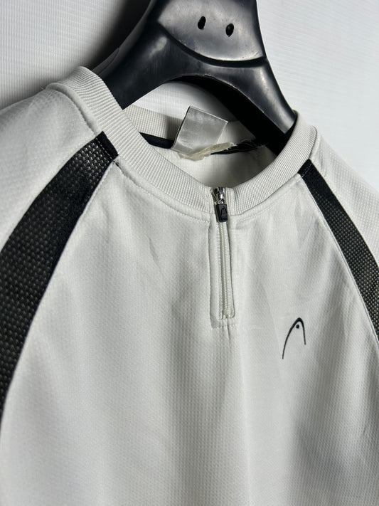 Head White Round Neck - Medium