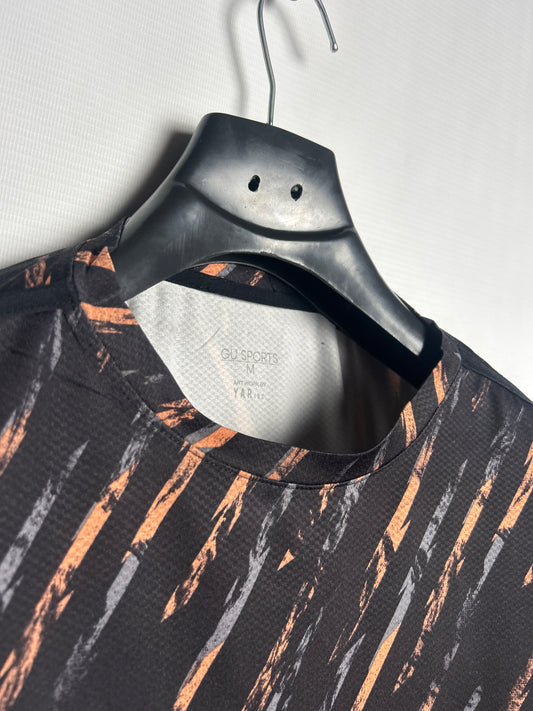 GU Sports Printed Round Neck - Medium