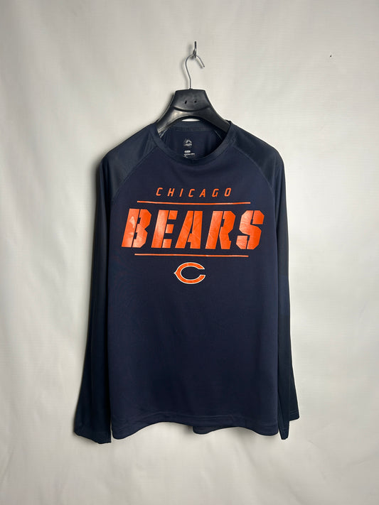 Bears Big Logo Blue Round Neck Full Sleeves - Large