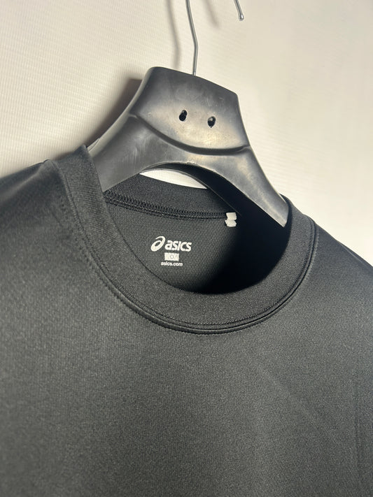 Asics Black Round Neck - Medium