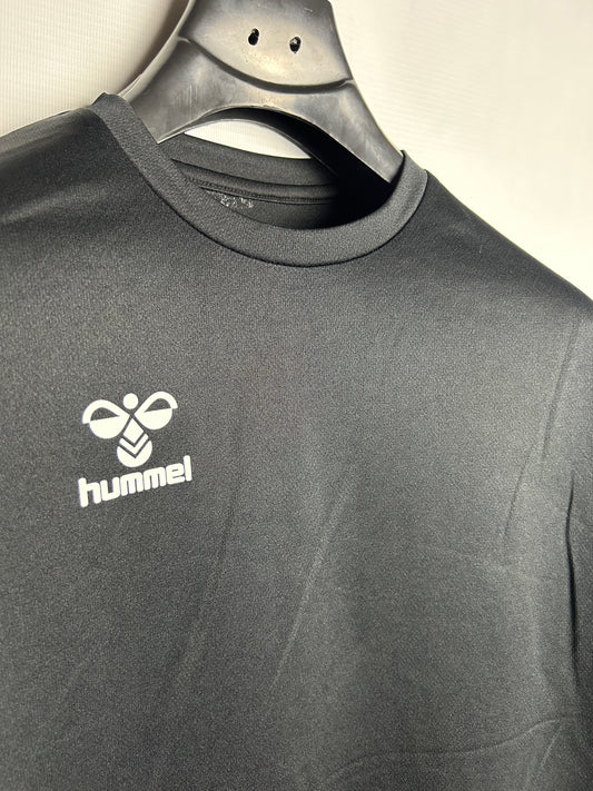 Hummel Black Round Neck - Large