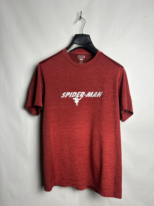 Uniqlo Marvel Maroon Round Neck - Medium